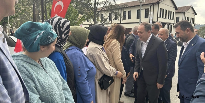 AK Parti 28 Dönem Sakarya Milletvekili KAYA, Taraklı ’da coşkuyla karşılandı.