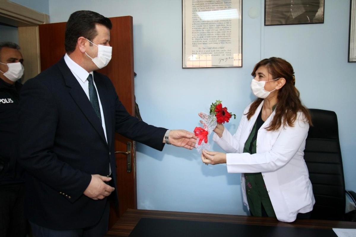 Başkan Soykan'dan kadınlar günü ziyareti