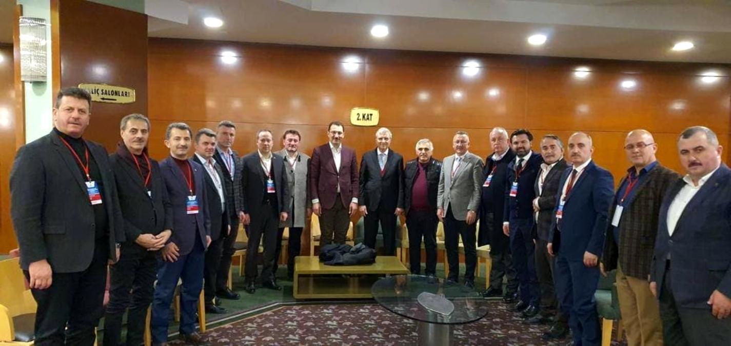 Başkan Yüce, Ankara'da Binali Yıldırım ile bir araya geldi