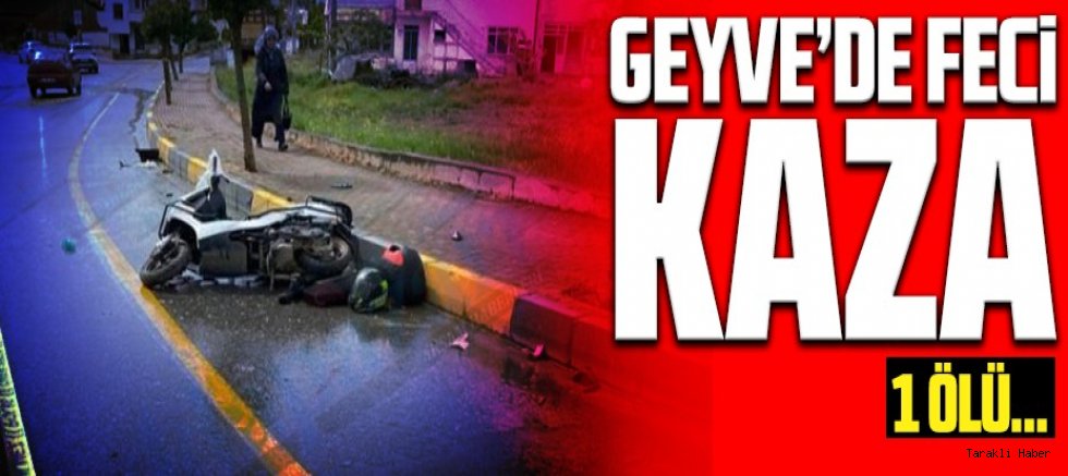 Kamyona çarpan motosikletli vefat etti