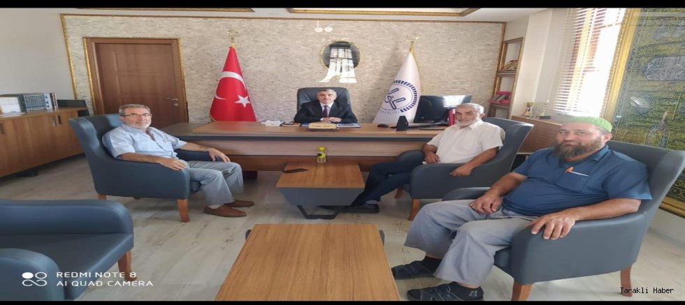 SAADET’TEN İLÇE MÜFTÜSÜNE ZİYARET