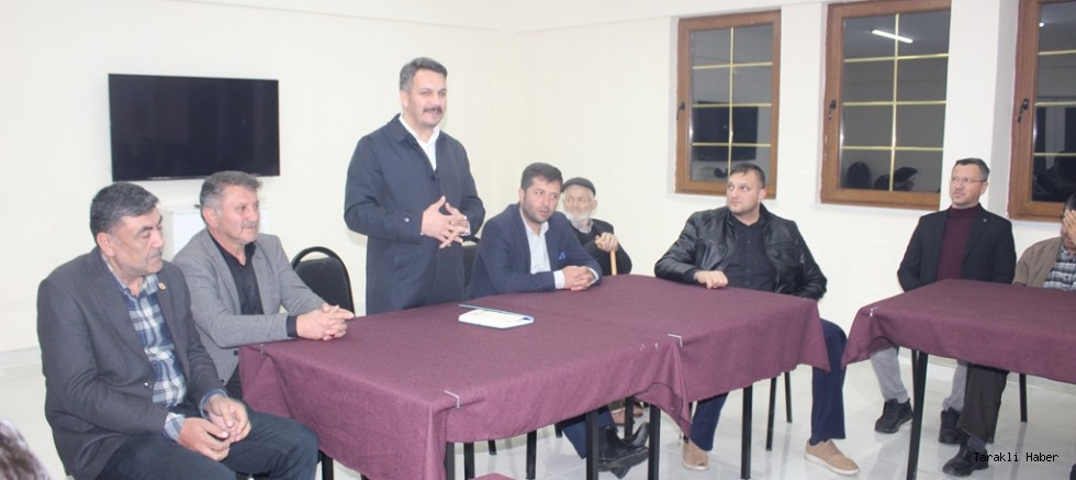 MHP li’ler Dışdedeler Mahallesini ziyaret etti