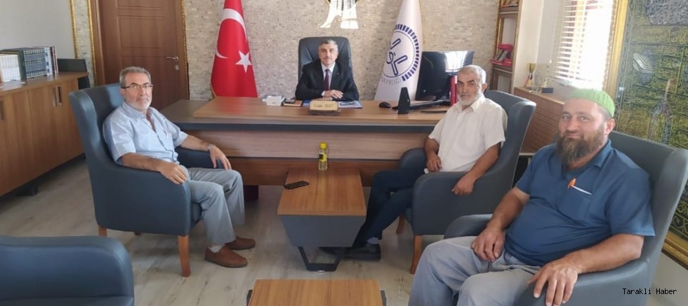 SAADET’TEN İLÇE MÜFTÜSÜNE ZİYARET