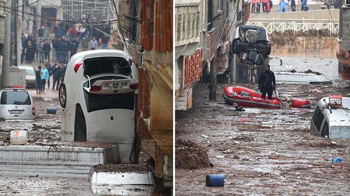 Şanlıurfa ve Adıyaman'dan gelen görüntüler sel felaketinin boyutunu gözler önüne serdi