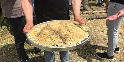 Akçapınar Mahallesinde Geleneksel Hayır Pilavı
