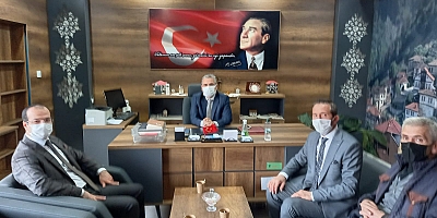 Hacı Yakup Köyü Kültür ve Yardımlaşma Derneğinden İlçe Milli Eğitim Müdürü Korkmaz’a Ziyaret