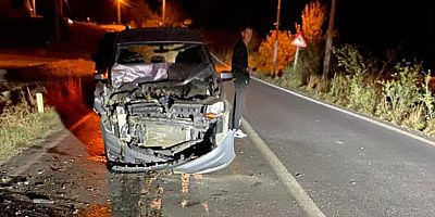 Taraklı Muhtarlar Derneği Başkanı Harun Gündüz Trafik Kazası geçirdi