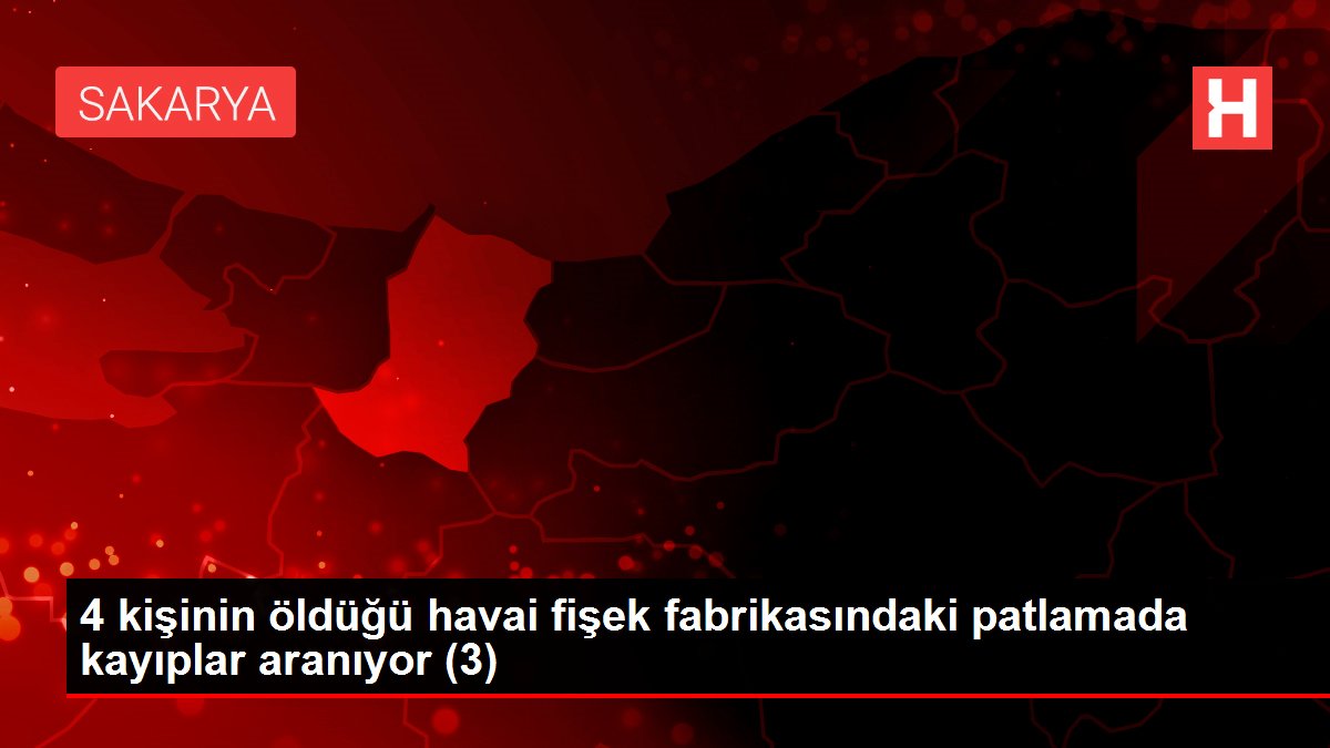 4 kişinin öldüğü havai fişek fabrikasındaki patlamada kayıplar aranıyor (3)