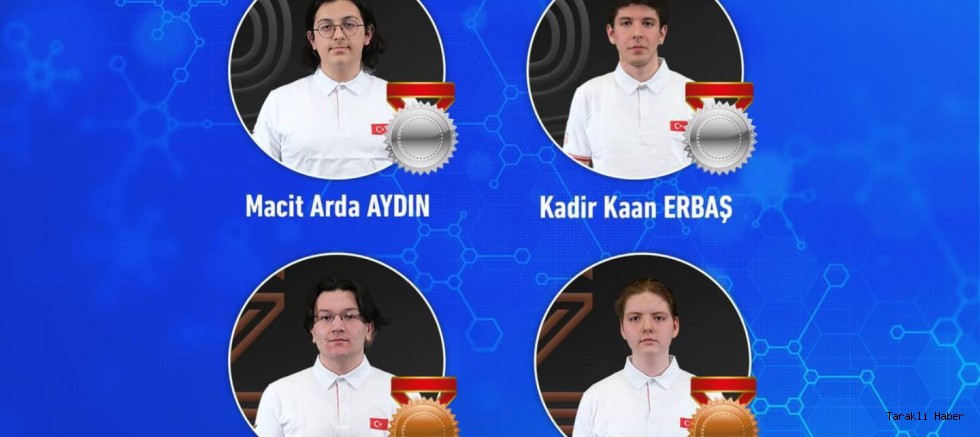 56. Uluslararası Kimya Olimpiyatı’nda Taraklı'lı Kadir Kaan Erbaş damga vurdu