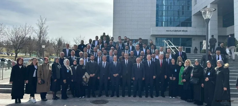 AK Parti Milletvekilleri,Taraklı Teşkilatını TBMM’de Ağırladı