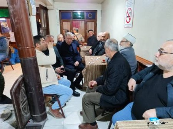 AK Parti Sakarya Milletvekili Ertuğrul Kocacık Taraklı’yı Ziyaret Etti