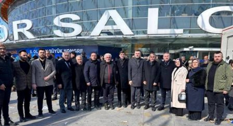 AK Parti Taraklı Teşkilatı tam kadro Ankaradaydı