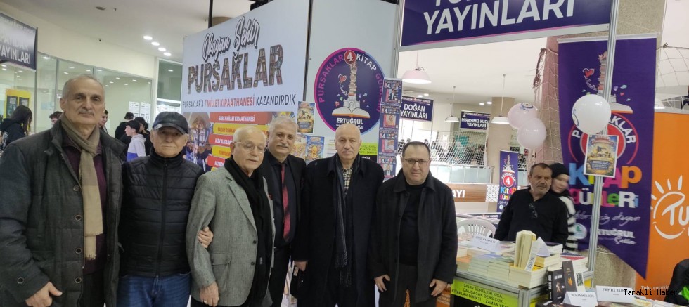 Ankara’da ki Taraklı’lılardan Yazar Fahri Tuna’ya Sürpriz ziyaret