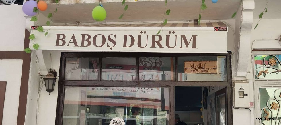 Baboş Dürüm, Taraklı’da Lezzet Tutkunlarını Bekliyor