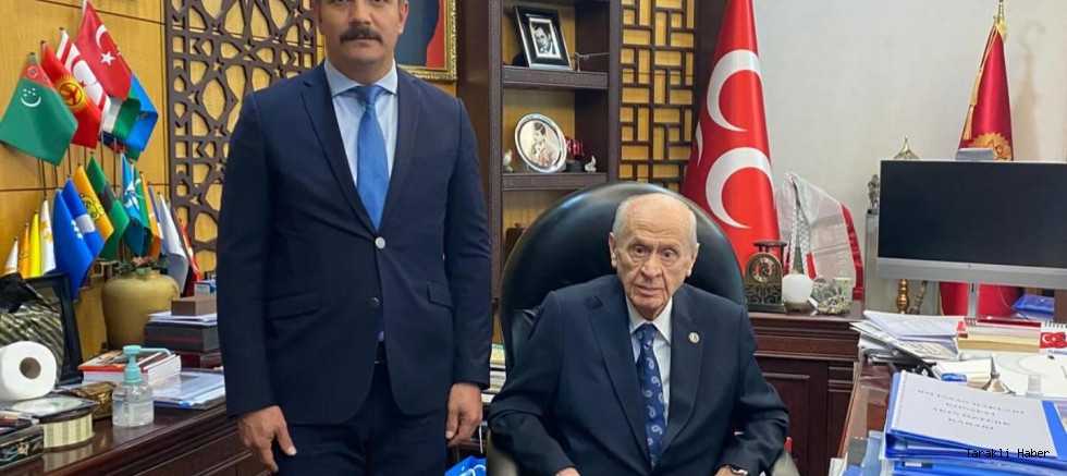 Başkan Pilavcı Ankara’da Bahçeli ile Görüştü