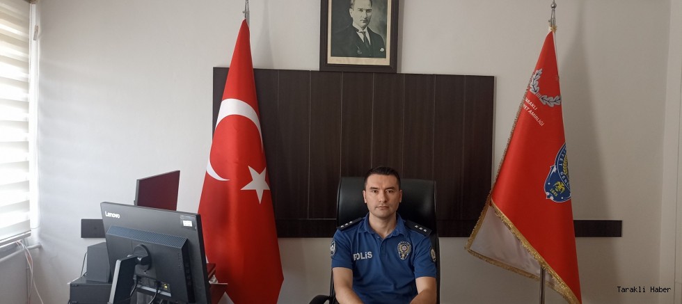 Başkomiser Cihat Avşar, Taraklı İlçe Emniyet Amirliği Görevine Başladı
