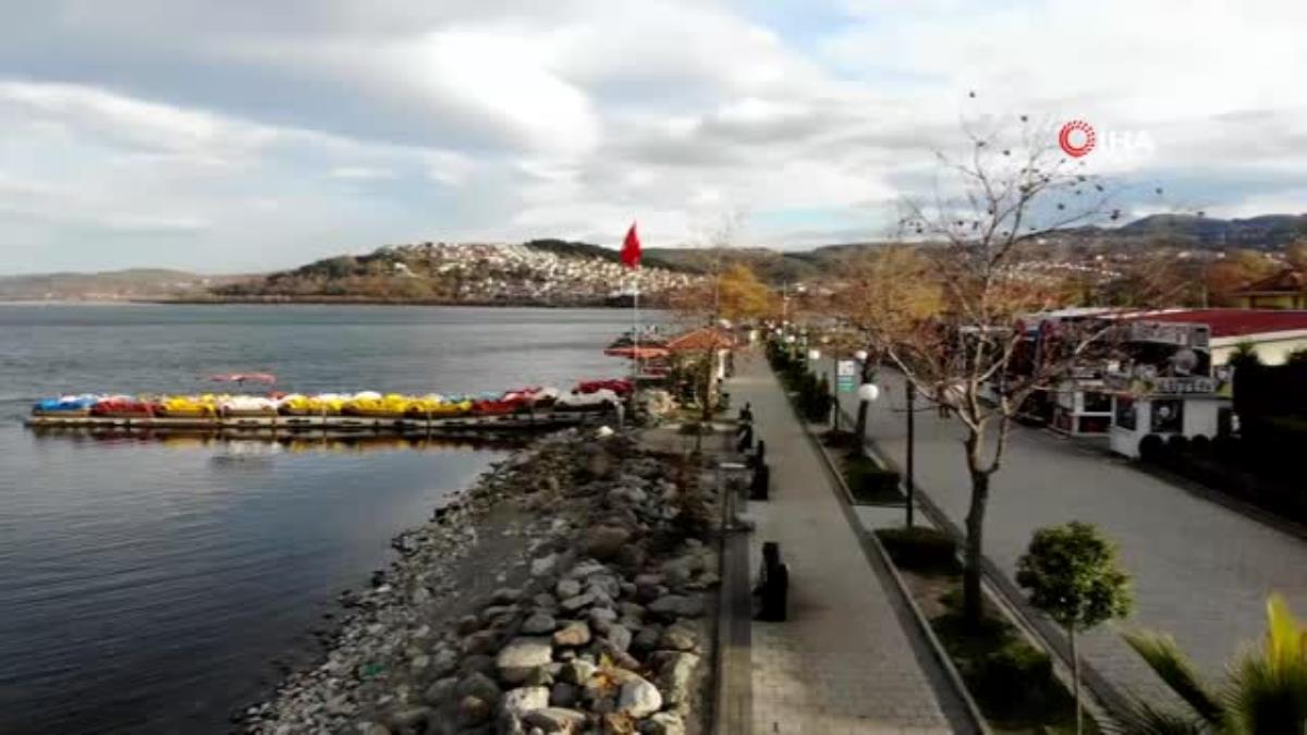 Binbir güzelliği içinde barındıran 'Sapanca' sessizliğe büründü