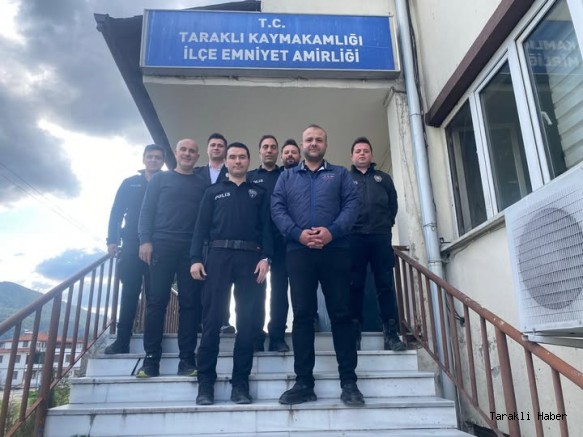 CHP Taraklı İlçe Başkanı’ndan Polis Teşkilatına Ziyaret