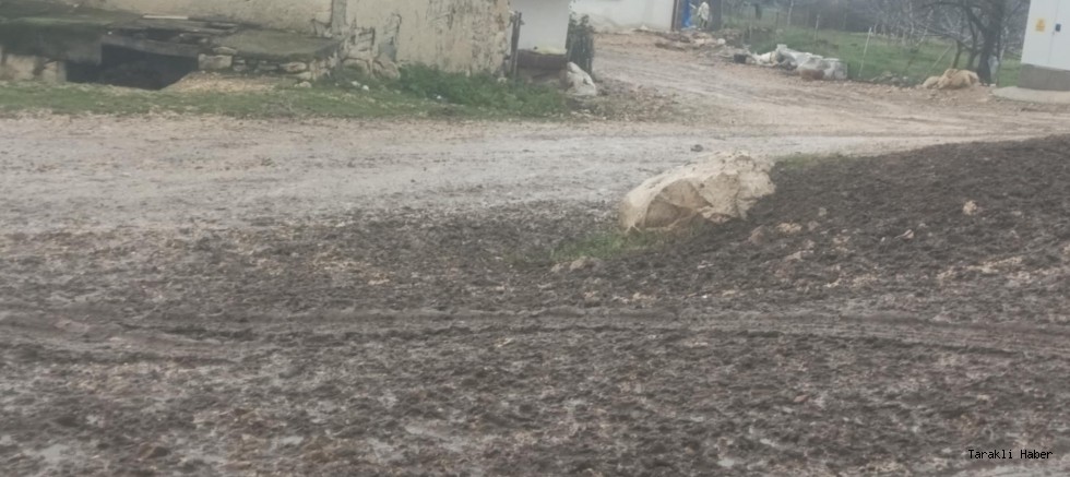 Gülveren Sokak’ta Çamur Çilesi: Mahalle Sakinleri Asfalt İstiyor