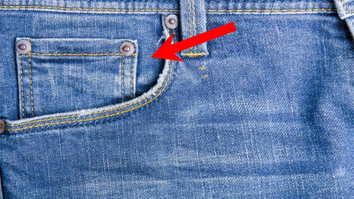Hep merak ediliyordu! İşte kot pantolonlarda küçük cebin dikilmesinin sebebi
