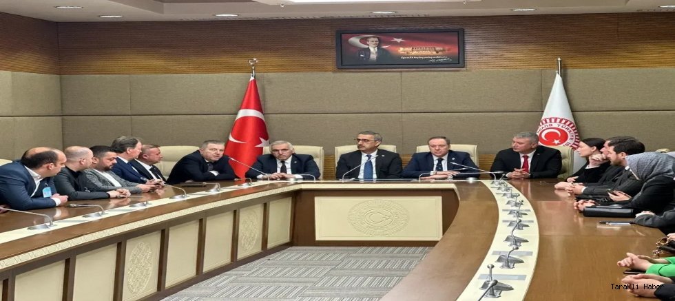 AK Parti Milletvekilleri,Taraklı Teşkilatını TBMM’de Ağırladı