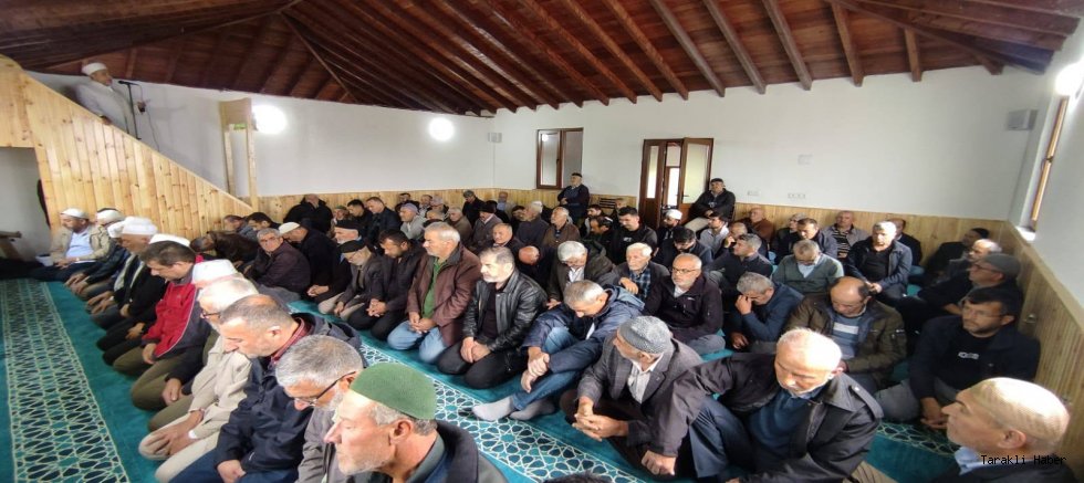 Alballar Yaylası'nda Ahşap İbadet Alanı Hizmete Açıldı