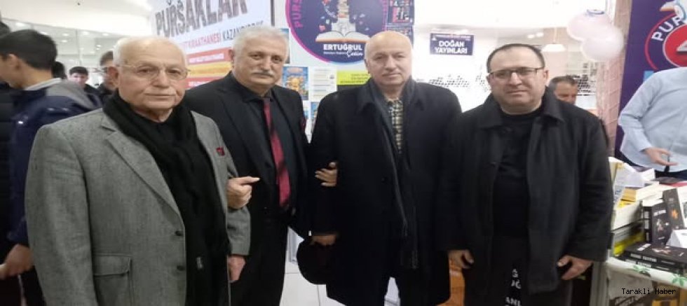 Ankara’da ki Taraklı’lılardan Yazar Fahri Tuna’ya Sürpriz ziyaret