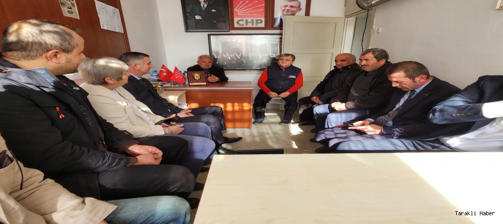 CHP Heyetinden Taraklı İlçe Teşkilatına Ziyaret