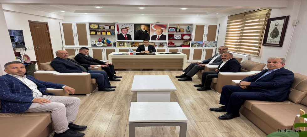 CHP Taraklı İlçe Teşkilatından Kaymakam ve Belediye Başkanına Ziyaret