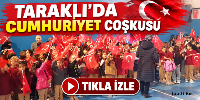 CUMHURİYET’İN 103. YILI TARAKLI’DA DA KUTLANDI