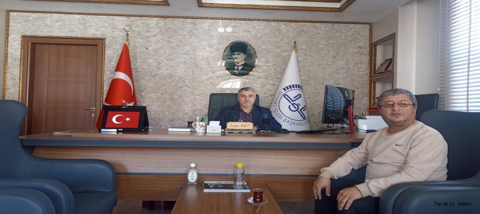 Din Görevlileri Haftası’nda İlçe Müftüsü İhsan Kurt’a Ziyaret