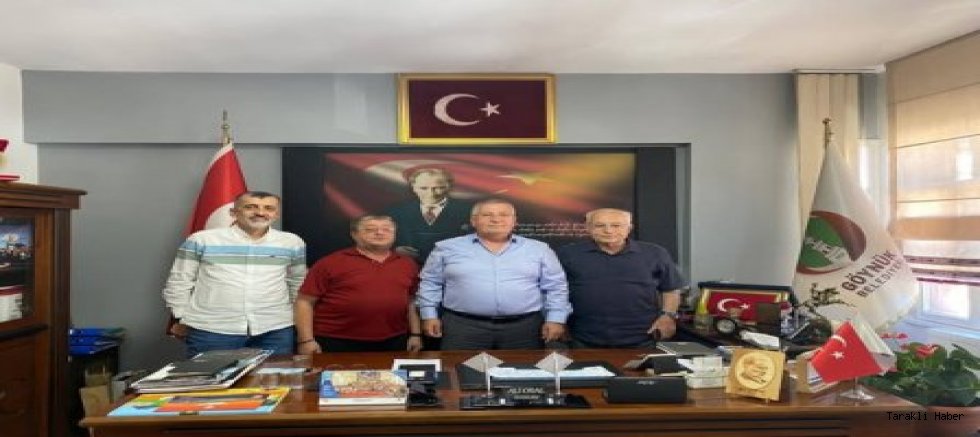 Göynük’de Başkan Ali Oral’a Ziyaret