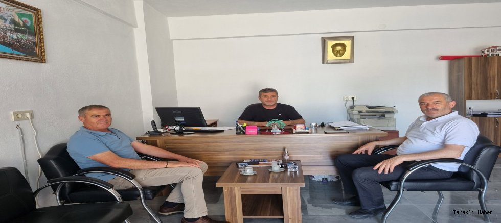 Karasu ve Kaynarca Ziraat Odası Başkanlarından Taraklı Ziraat Odası’na Ziyaret