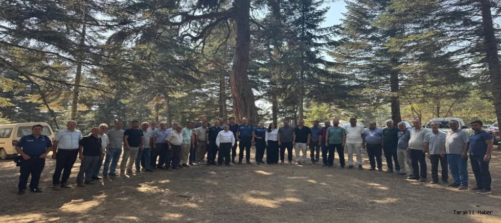 Kaymakam Vekili Senanur Tunalı’ya Karagöl Yaylası’nda Veda