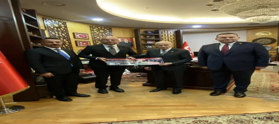 MHP Sakarya'dan Bahçeli'ye kongre sonrası ziyaret!