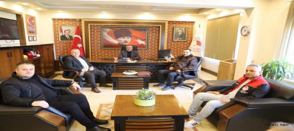 Rıfat Çiraz ve Mustafa Zafer’den İl Tarım Müdürü Asım Baş’a Ziyaret