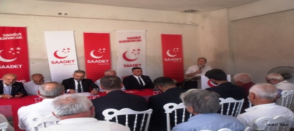 Saadet Partisi Taraklı İlçe Teşkilatı 8. Olağan Kongresini Gerçekleştirdi