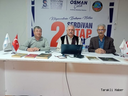 Serdivan Kitap Fuarı’nda “Taraklı Yalaza” Söyleşisi