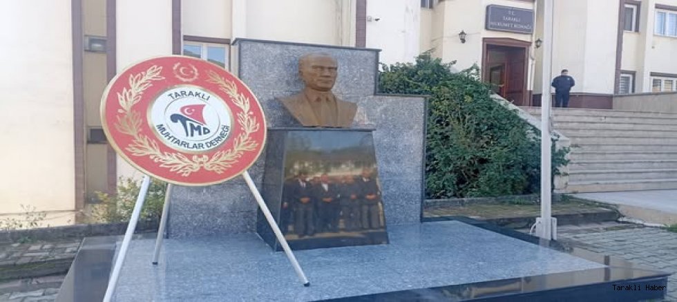 TARAKLI’DA 19 EKİM MUHTARLAR GÜNÜ TÖRENLE KUTLANDI