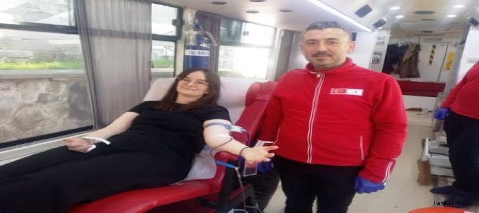 Taraklı’da Kan Bağış Etkinliğine İlgi Yoğun Oldu