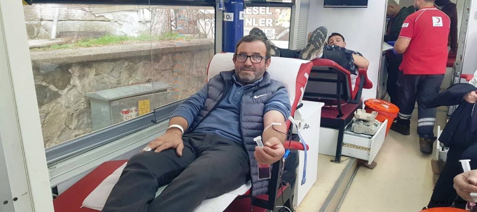 TARAKLI’DA KAN BAĞIŞI KAMPANYASINDA 52 ÜNİTE KAN TOPLANDI