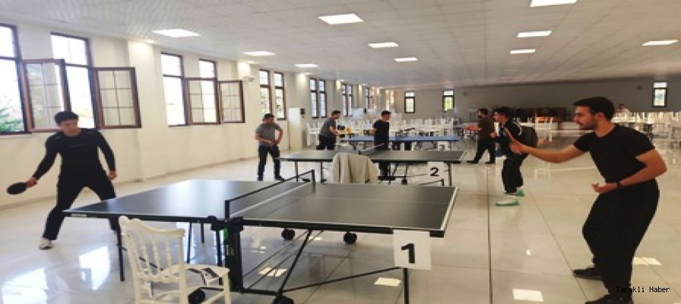 Taraklı’da Masa Tenisi Heyecanı Başladı
