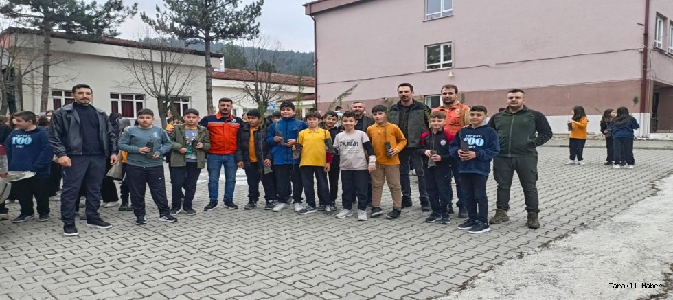 Taraklı’da Öğrencilere “Yeşil Vatan” Bilinci Aşılandı