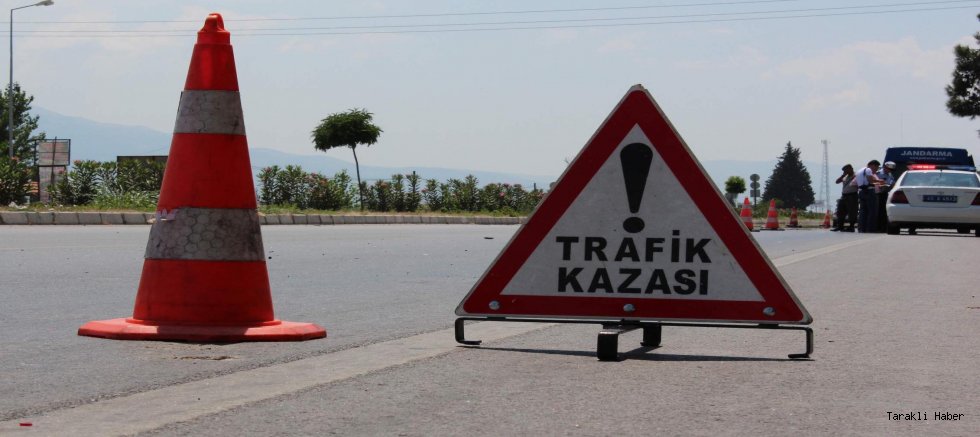 Taraklı da trafik kazası 