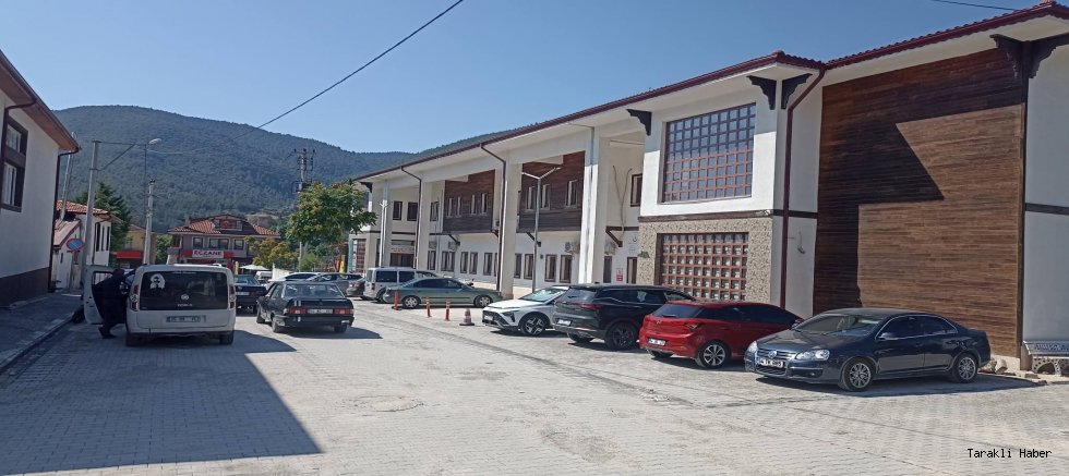 Taraklı Devlet Hastanesi Çevresinde Kilitli Parke Çalışması Tamamlandı