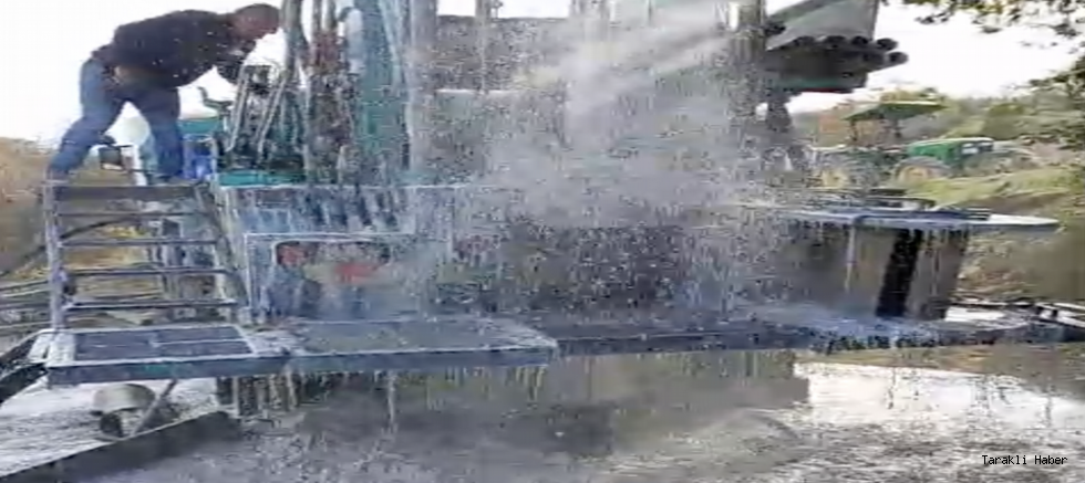 Taraklı Duman Mahallesi’nde 140 Metreden Su Çıktı