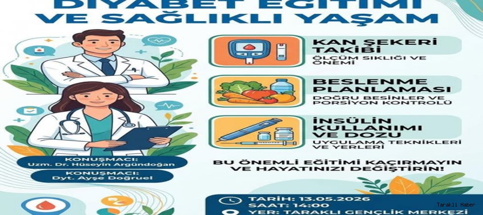 Taraklı Gençlik Merkezi’nde Diyabet ve Sağlıklı Yaşam Eğitimi