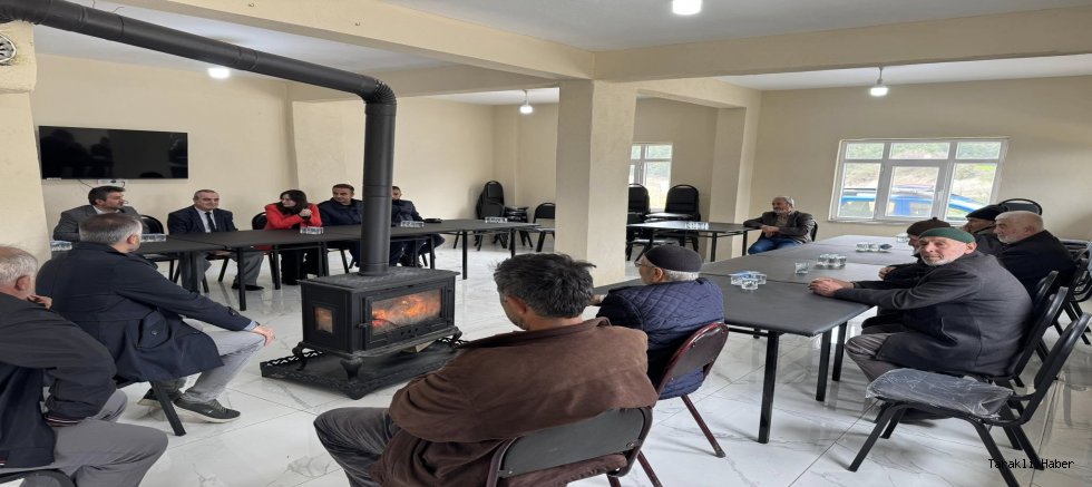 Taraklı Kaymakamı Senanur Tunalı Alballar Mahallesini Ziyaret etti