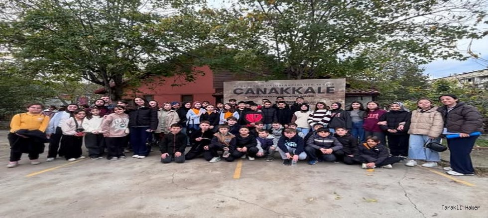 Taraklı Kaymakamı Turgay Tarık, Öğrencilerle Tarih ve Doğa Yolculuğuna Çıktı