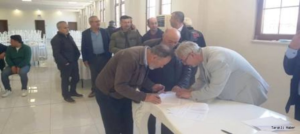 Taraklı Tarım Kredi Kooperatifi Genel Kurulu Yapıldı